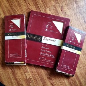 Ivory resume paper with envelopes!